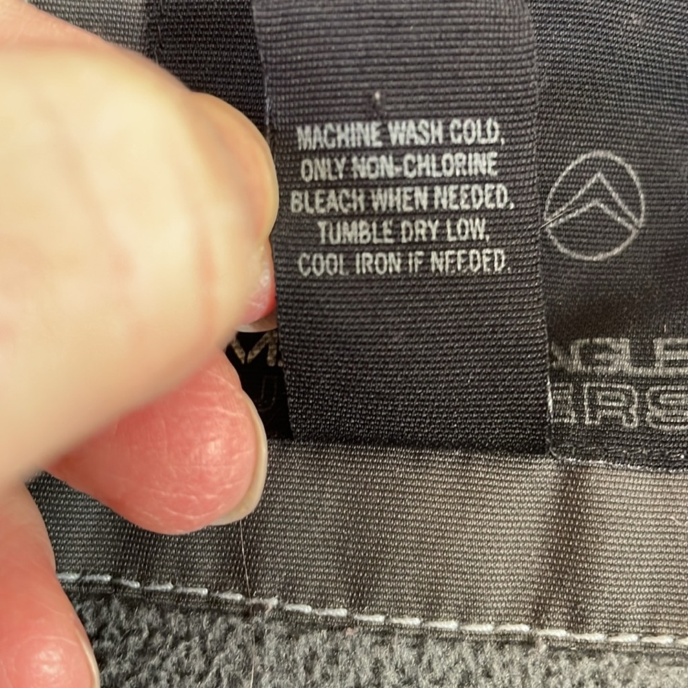 American Eagle Men's Gray Hooded Ski Jacket w/Lots of Zipper Pockets - Size XL - Picture 17 of 17